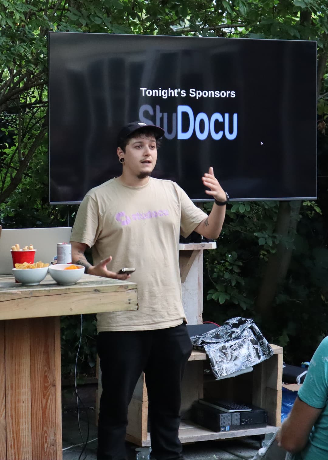 It's me again hosting AmsterdamPHP at Studocu's HQ in a different position